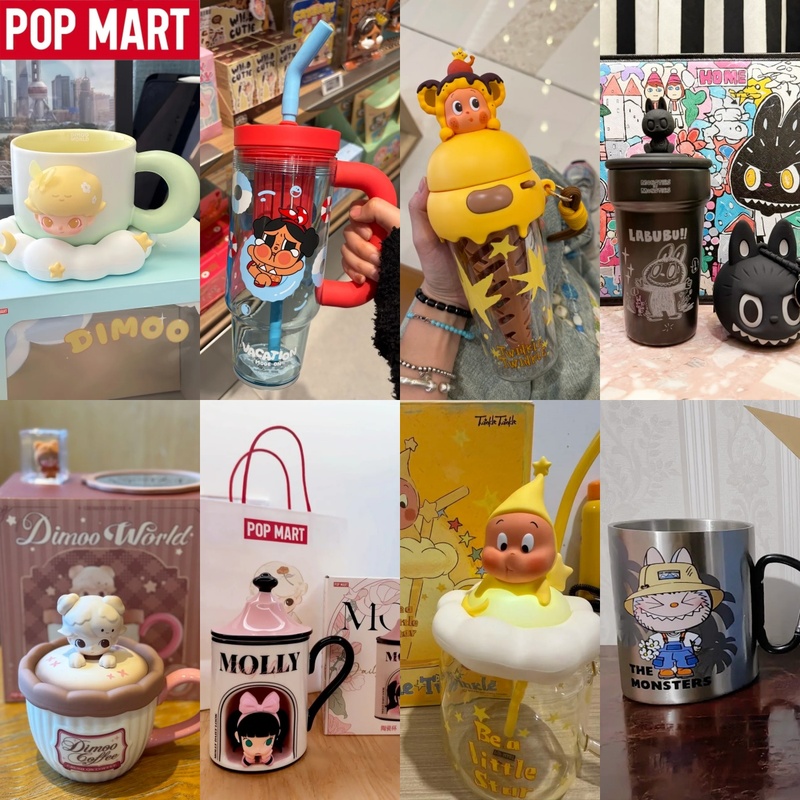 Coffee Y Tea - แก้วเซรามิก POP MART Hirono DIMOO Lububu