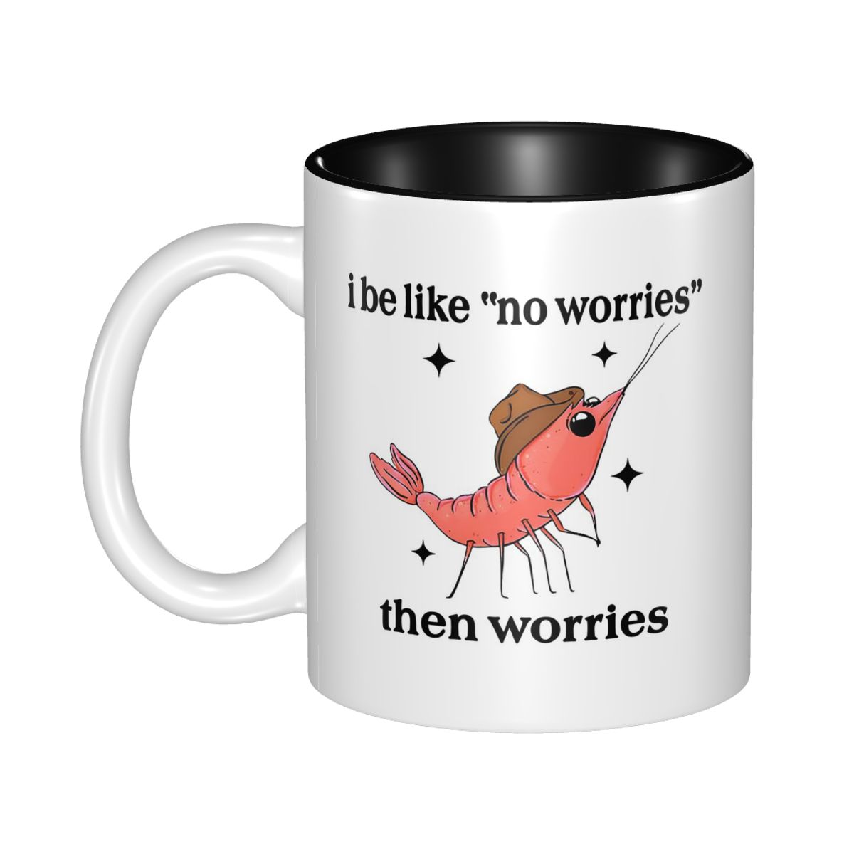 Coffee Tea Like - แก้วมัคเซรามิคตลกๆ ลาย I Be Like No