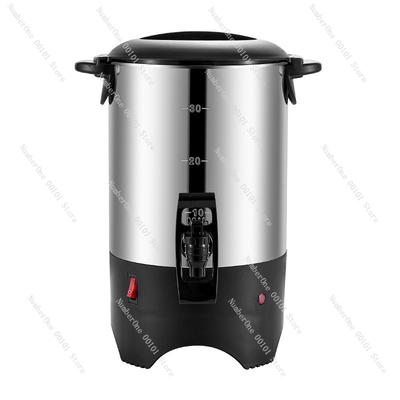 Tea And Coffee Kettle - กาต้มน้ำไฟฟ้าสแตนเลส 5 ลิตร 30 ถ้วย สำหรับกาแฟและน้ำ