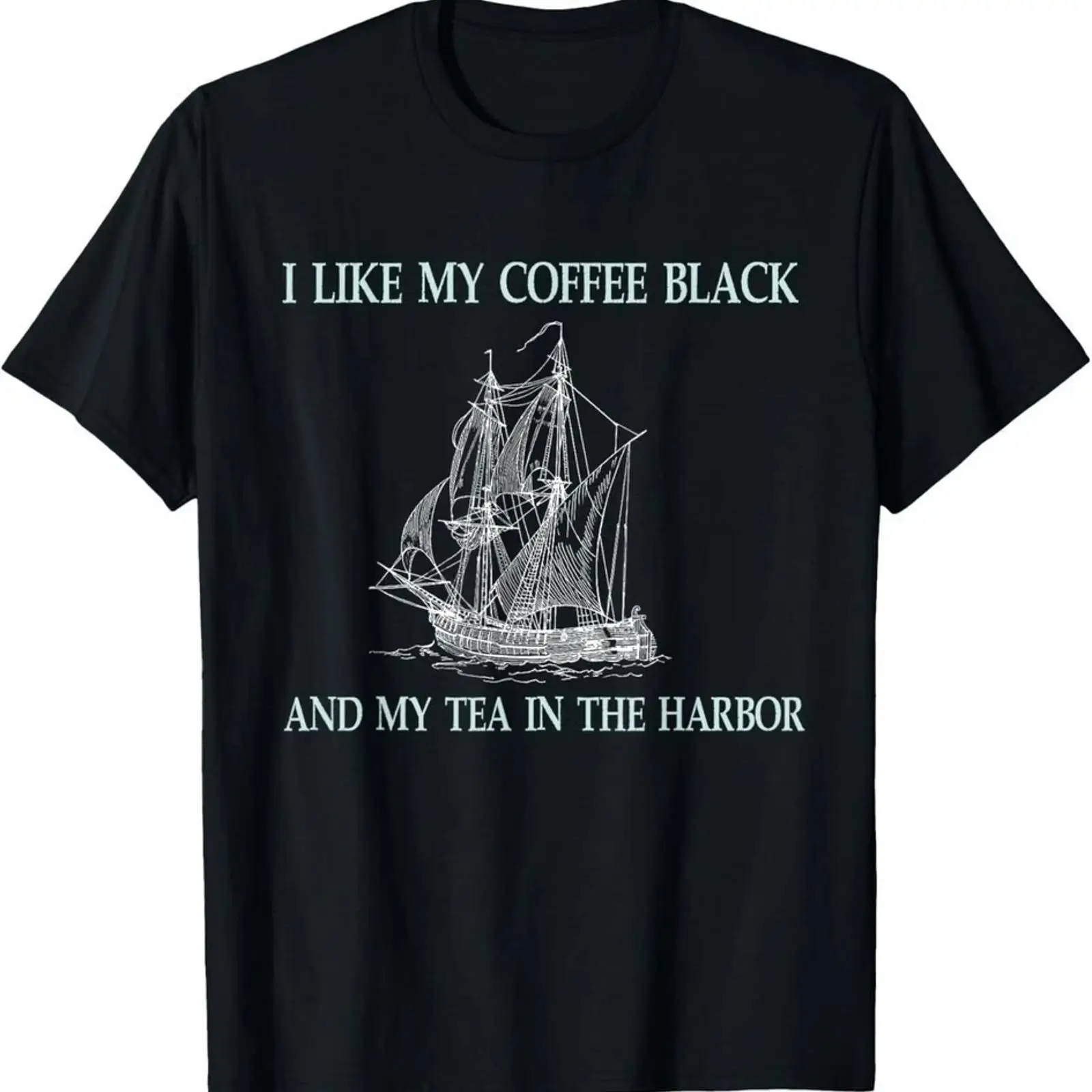 Coffee Tea Like - เสื้อยืด I Like My Coffee Black