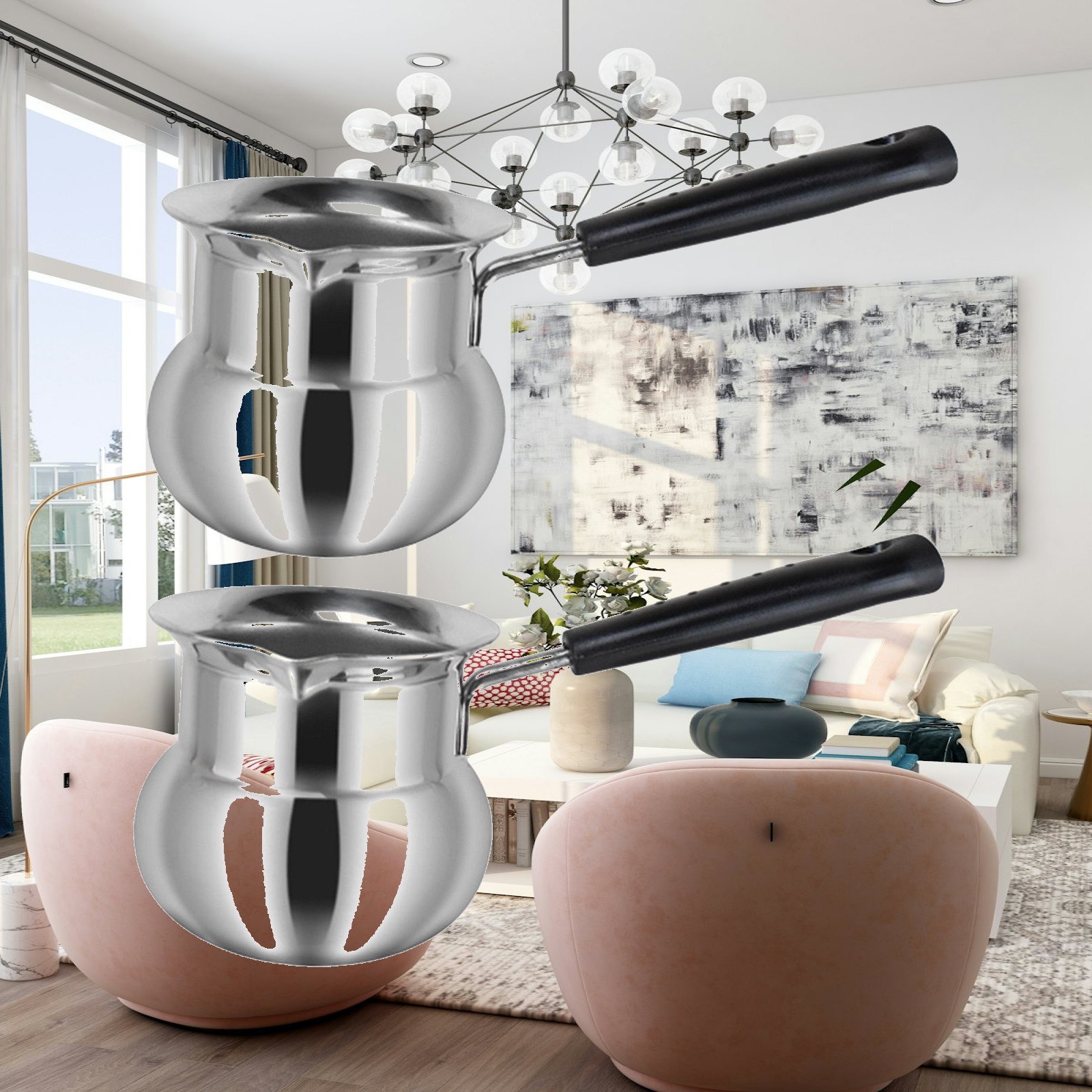 Coffee Tea Decanter - กระติกกาแฟตุรกี, กระติกเอสเพรสโซ, สแตนเลส, กระติกกาแฟตุรกี โมก้า ชา
