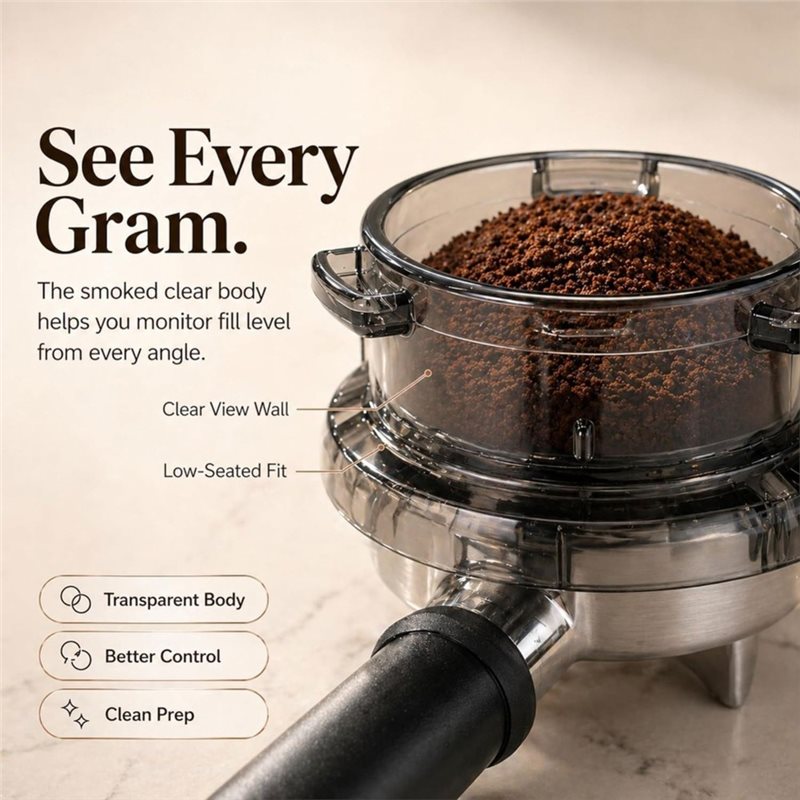 Breville Espresso Barista Express - โปรโมชั่น!กรวยกรองกาแฟแบบ Twist-Lock ขนาด 54 มม. สำหรับ