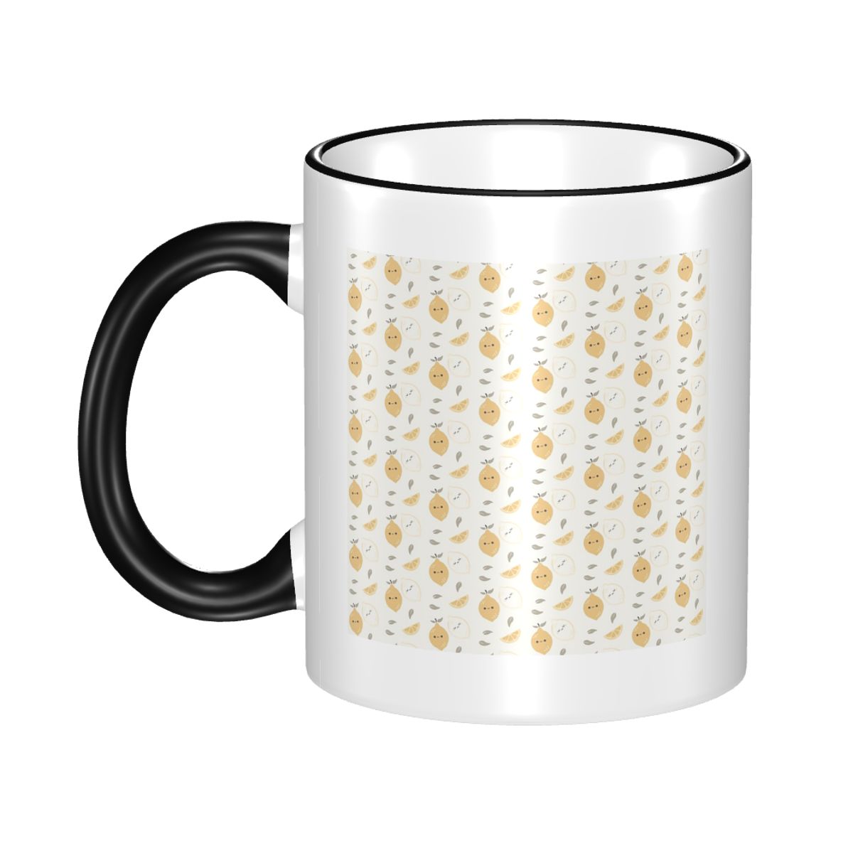 Lemon Tea Coffee - แก้วลายมะนาวน่ารัก แก้วกาแฟเซรามิกตลกๆ แก้วชา แก้วนม ของขวัญสำหรับเพื่อน