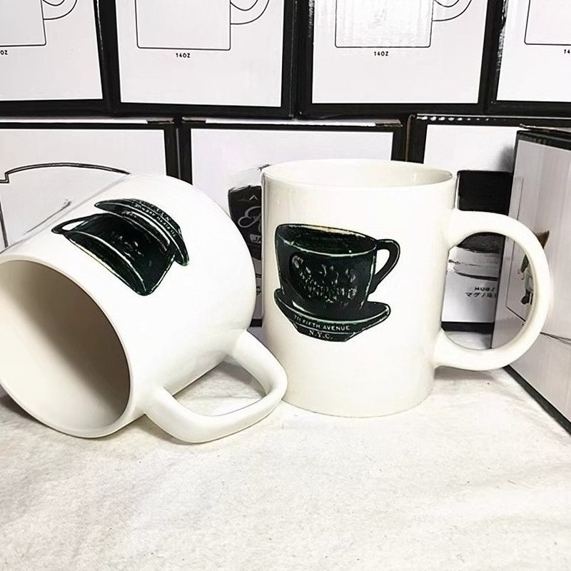 Coffee Tea Green - ชุดกาแฟเซรามิกสไตล์วินเทจยุคกลางสีเขียว สำหรับจิบชายามบ่าย จานขนม จานอาหาร ชุดอาหาร 1