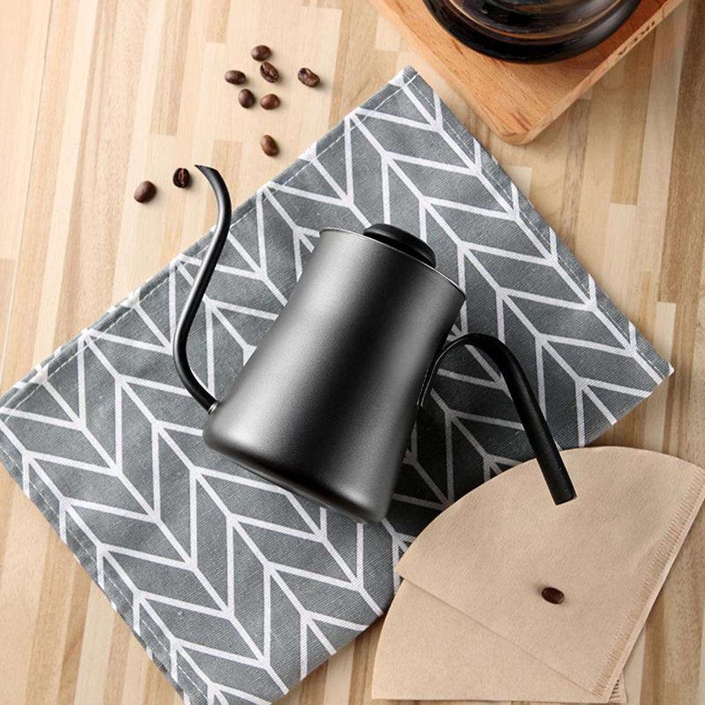 Tea And Coffee Kettle - กาต้มน้ําชาสแตนเลสพร้อมกาต้มน้ํากาแฟสําหรับร้านกาแฟ ร้านอาหาร บาร์
