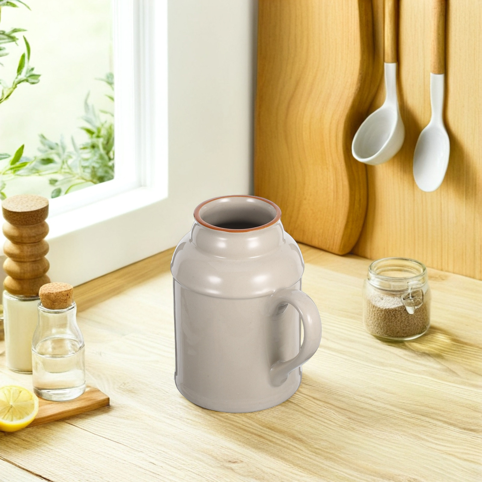 กาต้มน้ำเซรามิกวินเทจตกแต่งพร้ - Tea And Coffee Kettle บทวิจารณ์และราคา