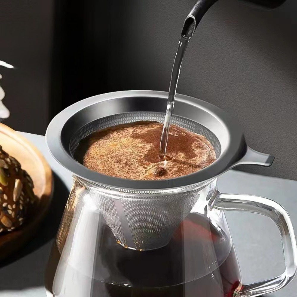 ที่กรองกาแฟแบบใช้ซ้ำได้ขนาดใหญ - Coffee & Tea Difabis บทวิจารณ์และราคา