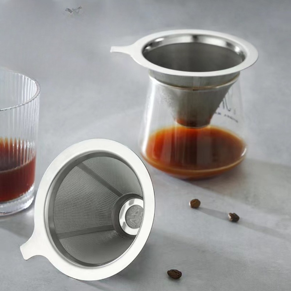 ที่กรองกาแฟแบบใช้ซ้ำได้ขนาดใหญ - Coffee & Tea Difabis บทวิจารณ์และราคา
