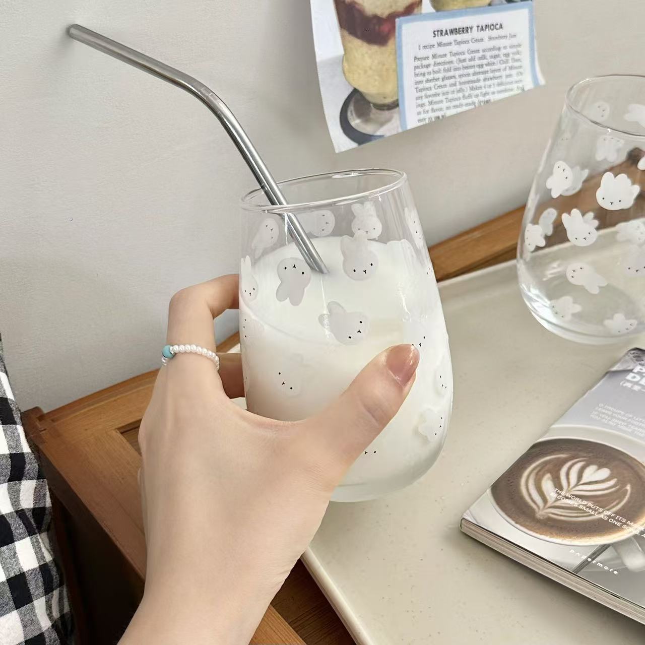 แก้วน้ำพิมพ์ลายกระต่ายมิฟฟี่น่ - Coffee Tea Tumbler บทวิจารณ์และราคา