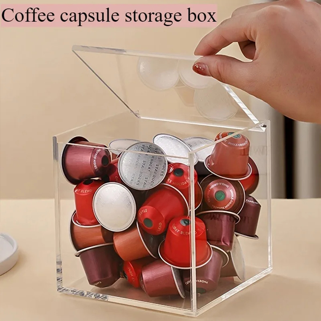 2025 ใหม่กล่องเก็บกาแฟแคปซูลผู - Coffee Tea Holders บทวิจารณ์และราคา