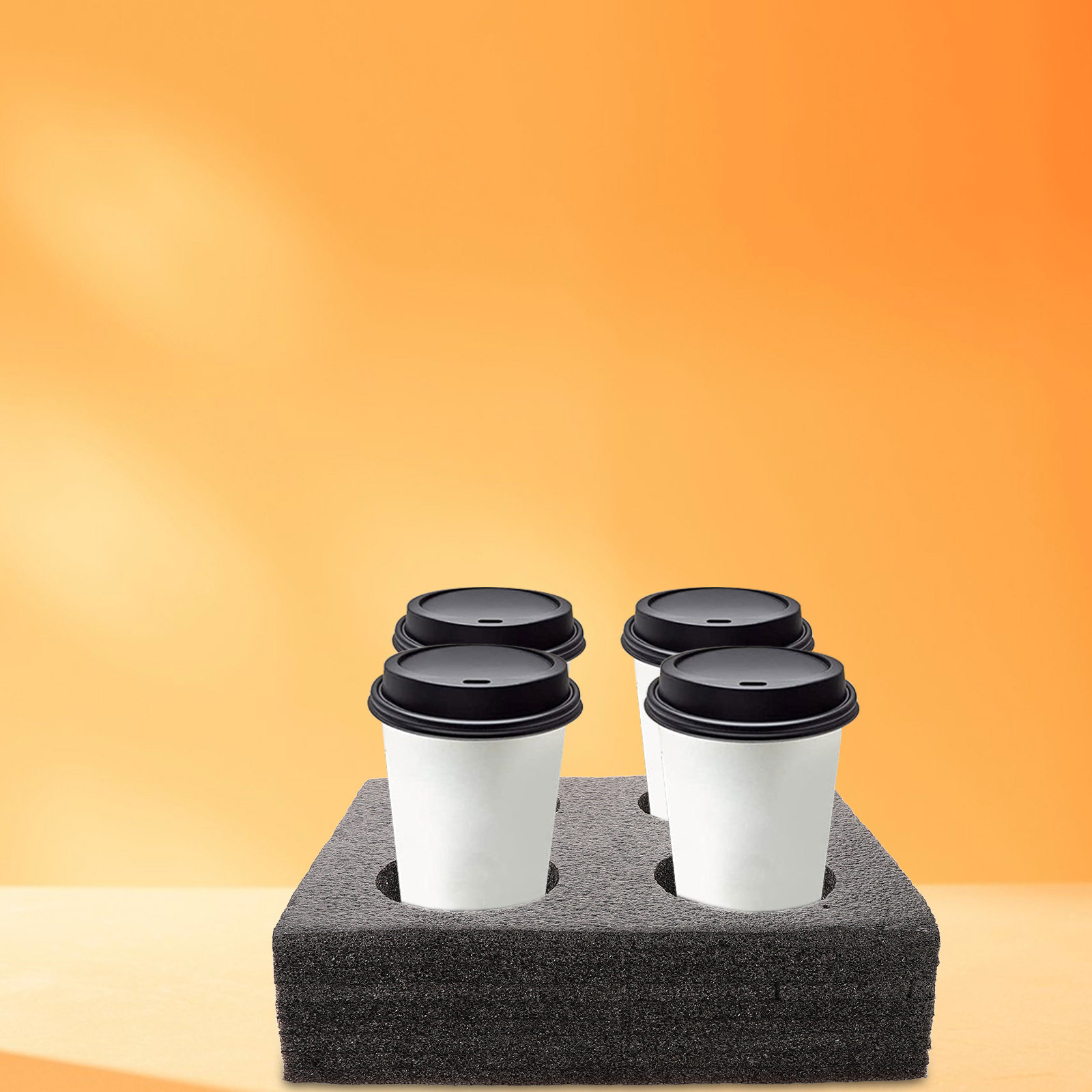 ถาดใส่แก้วหลายช่องสำหรับใส่เคร - Coffee Tea Holders บทวิจารณ์และราคา