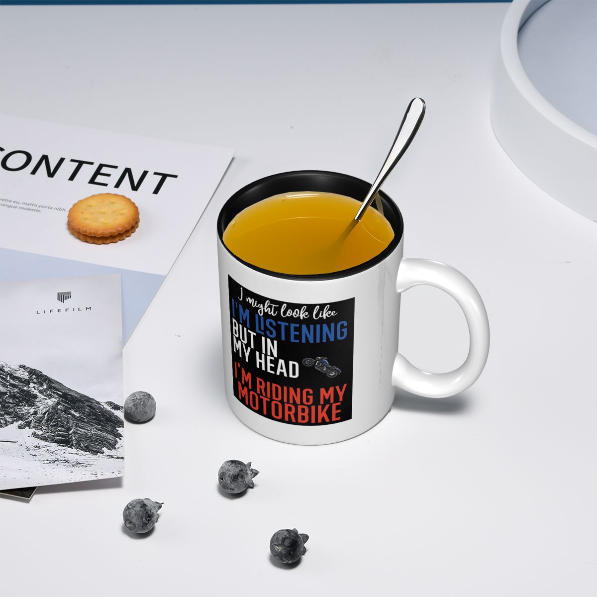 ฉันอาจดูเหมือนกำลังฟังคุณแต่ใน - Coffee Tea Like บทวิจารณ์และราคา