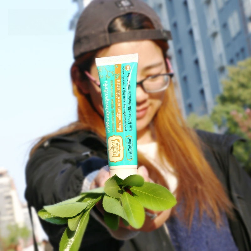 ยาสีฟันสมุนไพรเข้มข้นแบบไทยโบร - Coffee Tea Thai บทวิจารณ์และราคา