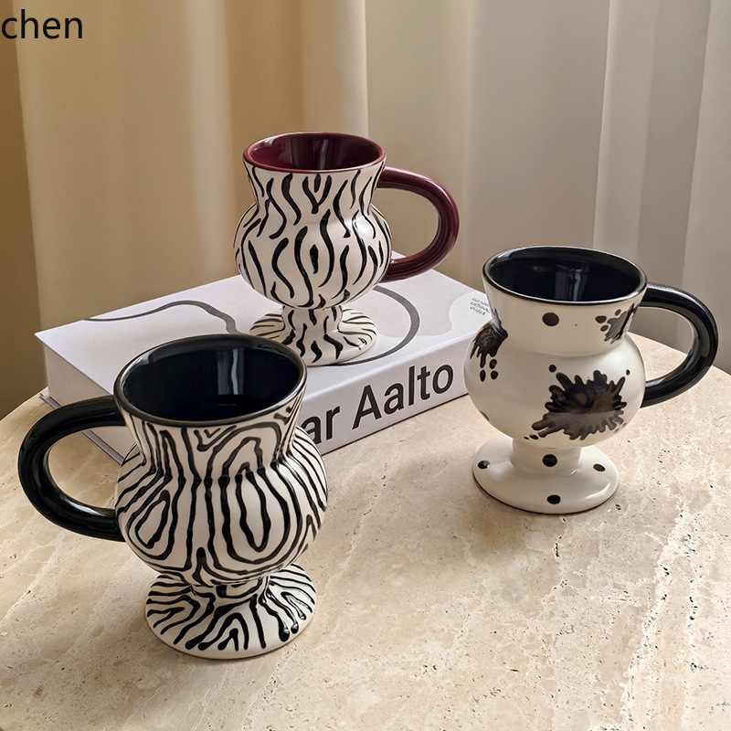 Hxl ถ้วยกาแฟลายวงแหวนต้นไม้แบบ - Coffee Tea Set บทวิจารณ์และราคา