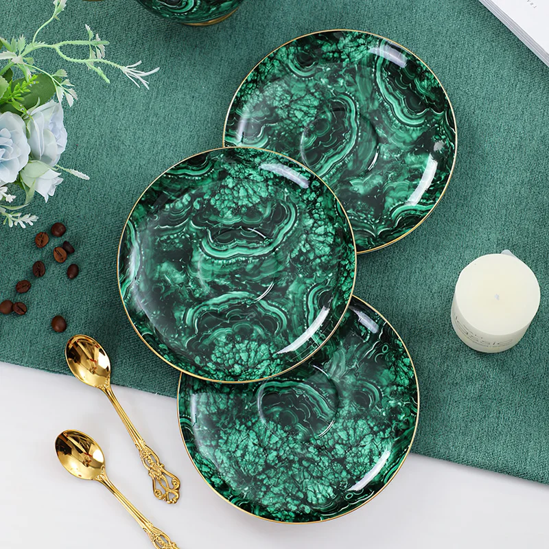 กระดูกจีนกาน้ำชา Drinkware สีเ - Coffee Tea Green บทวิจารณ์และราคา