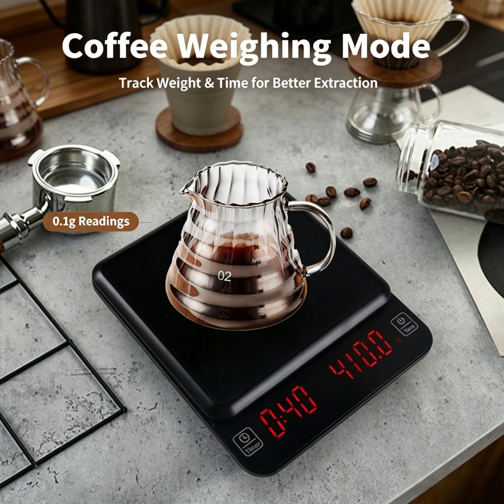 เครื่องชั่งกาแฟดิจิตอลความแม่น - Coffee & Tea Difabis บทวิจารณ์และราคา
