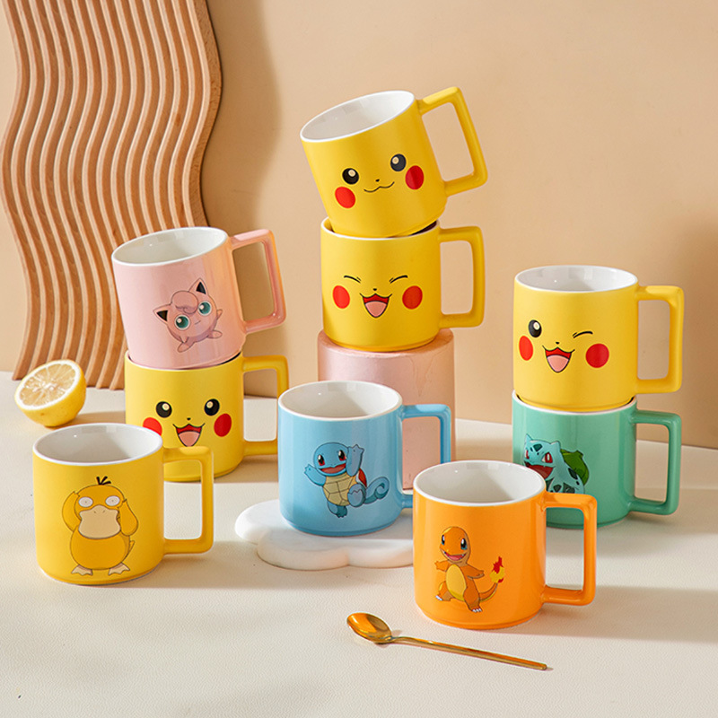 ใหม่การ์ตูน Pokemon Pikachu แก - Coffee Y Tea บทวิจารณ์และราคา