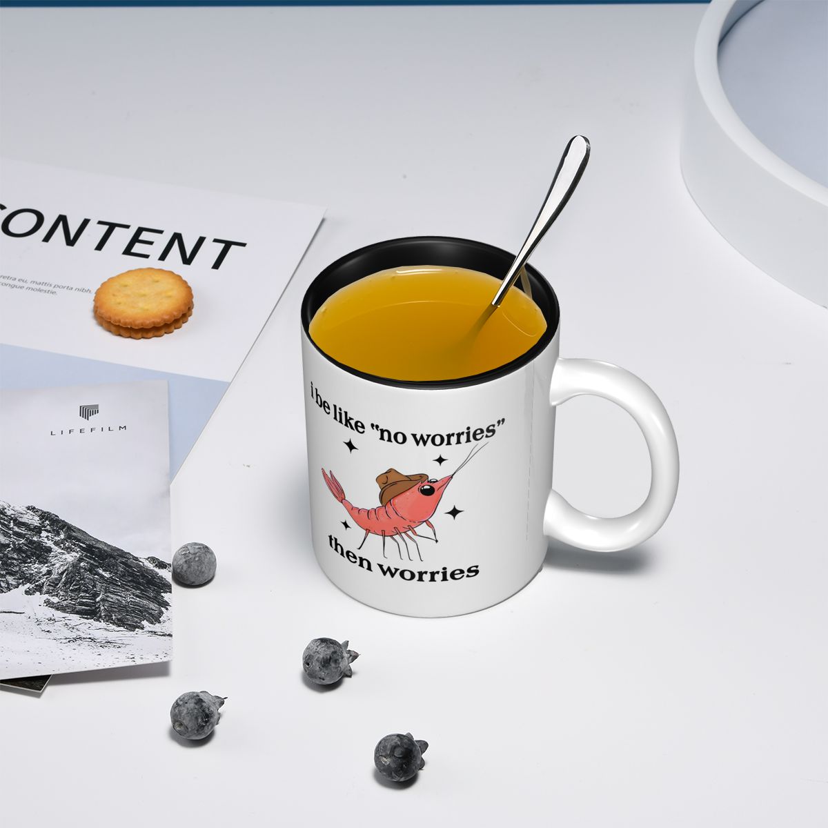 แก้วมัคเซรามิคตลกๆ ลาย I Be Li - Coffee Tea Like บทวิจารณ์และราคา