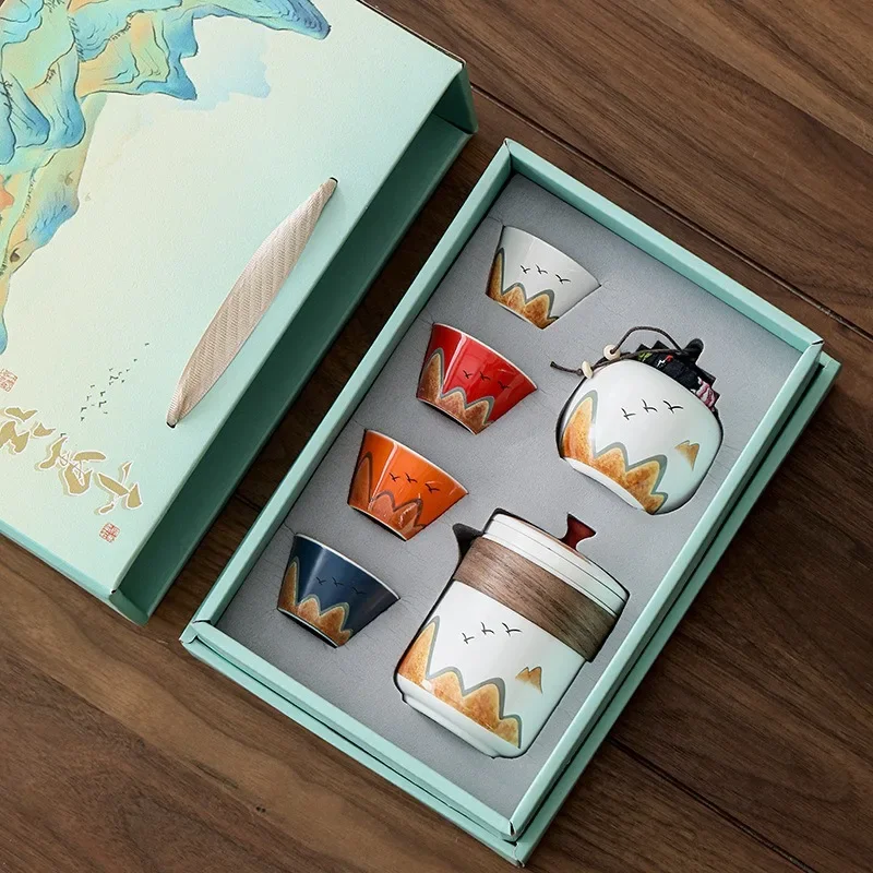 ของขวัญกล่อง,สไตล์จีนเซรามิคถ้ - Coffee Tea Canister Set บทวิจารณ์และราคา