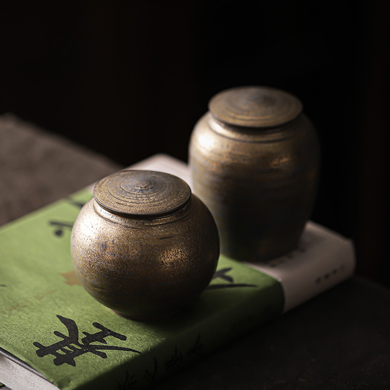 กระปุกเซรามิกใส่ชาสไตล์ยุโรปกล - Coffee Tea Canister Set บทวิจารณ์และราคา