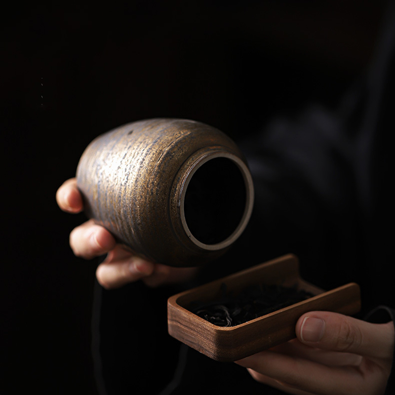 กระปุกเซรามิกใส่ชาสไตล์ยุโรปกล - Coffee Tea Canister Set บทวิจารณ์และราคา