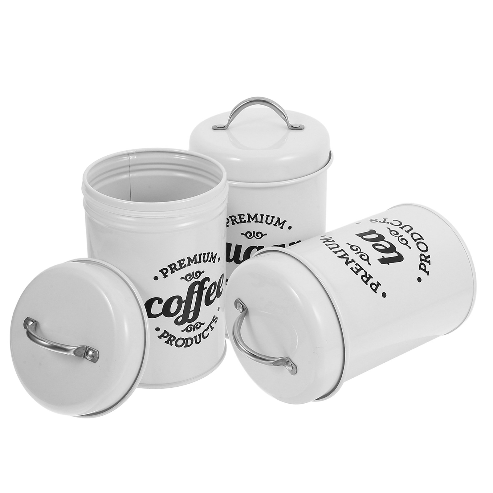 ชุดกระป๋องโลหะปิดสนิทสำหรับเก็ - Coffee Tea Set บทวิจารณ์และราคา