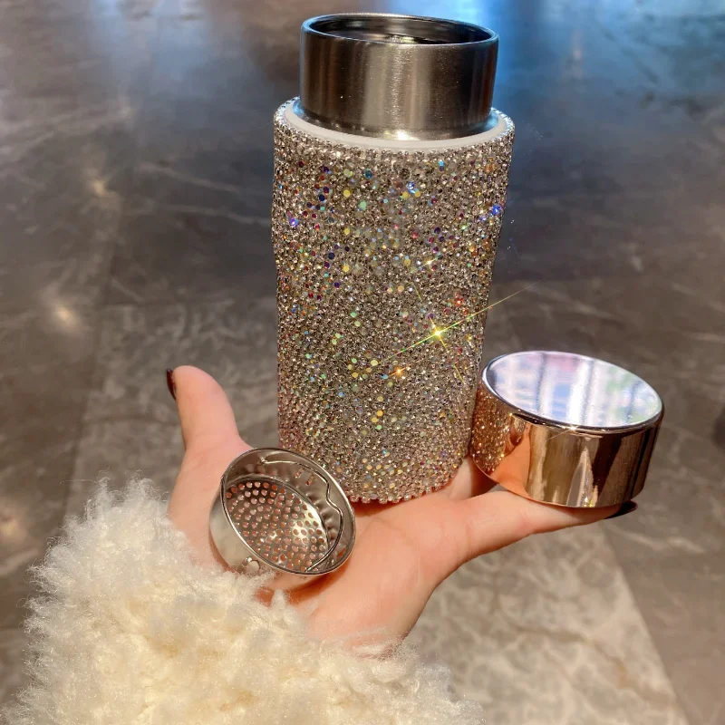แก้วเก็บความร้อนพกพาแบบมีประดั - Coffee Tea Tumbler บทวิจารณ์และราคา