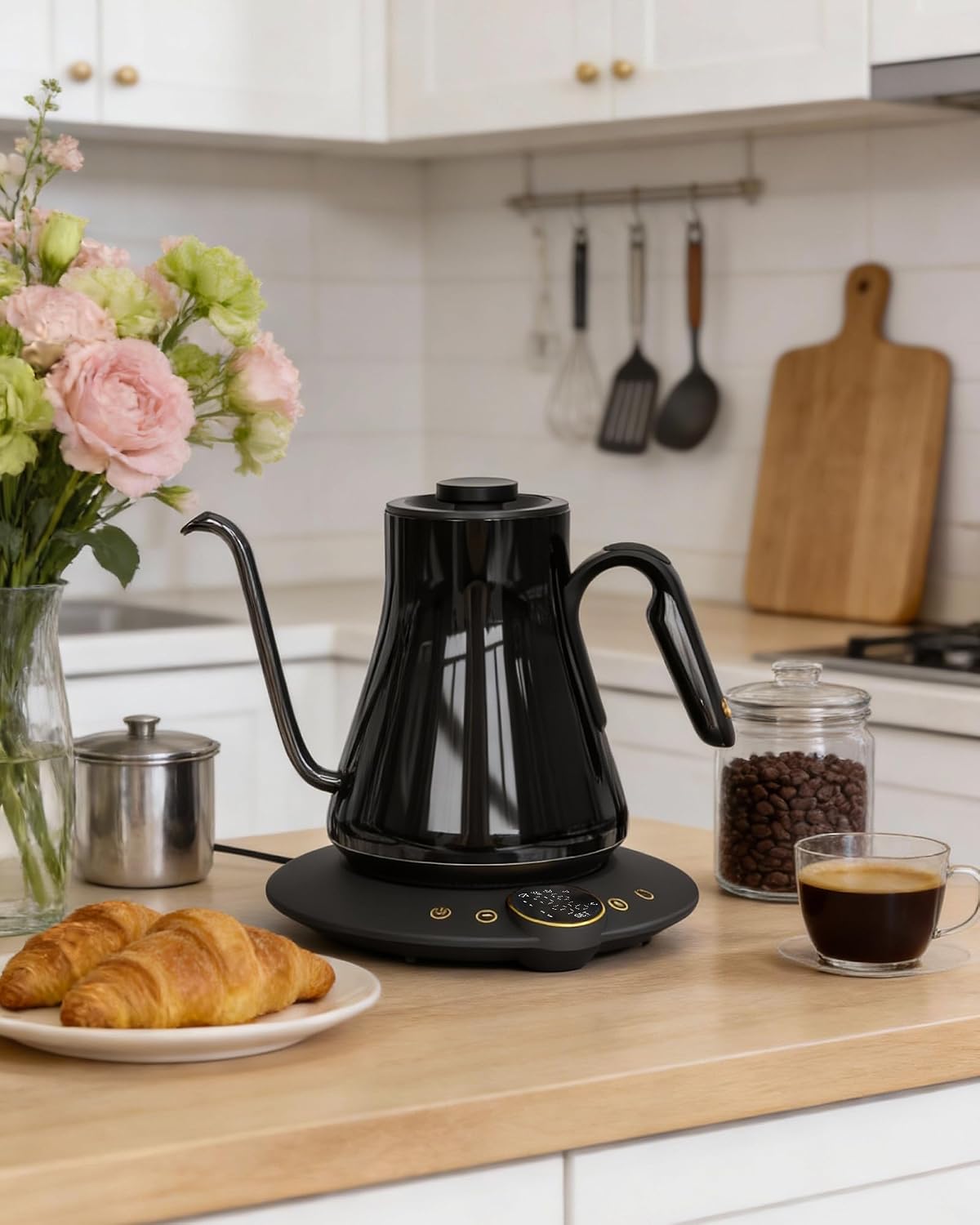 กาต้มน้ำไฟฟ้าแบบคอห่าน, ±1 ° ค - Tea And Coffee Kettle บทวิจารณ์และราคา
