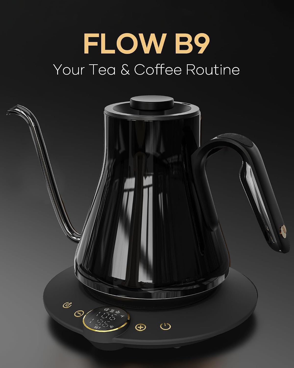 กาต้มน้ำไฟฟ้าแบบคอห่าน, ±1 ° ค - Tea And Coffee Kettle บทวิจารณ์และราคา