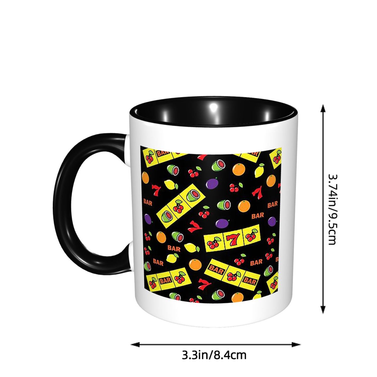 แก้วเซรามิคลายผลไม้ เชอร์รี่ เ - Lemon Tea Coffee บทวิจารณ์และราคา