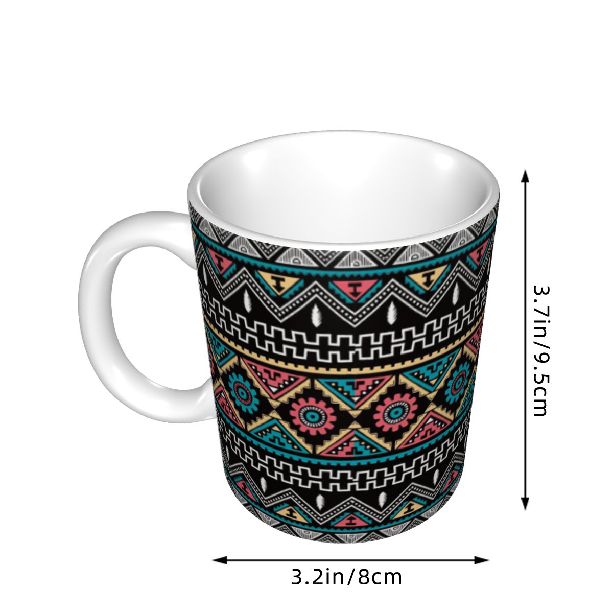 แก้วเซรามิกทำเองลายโบฮีเมียนสำ - Wallpaper Coffee And Tea บทวิจารณ์และราคา