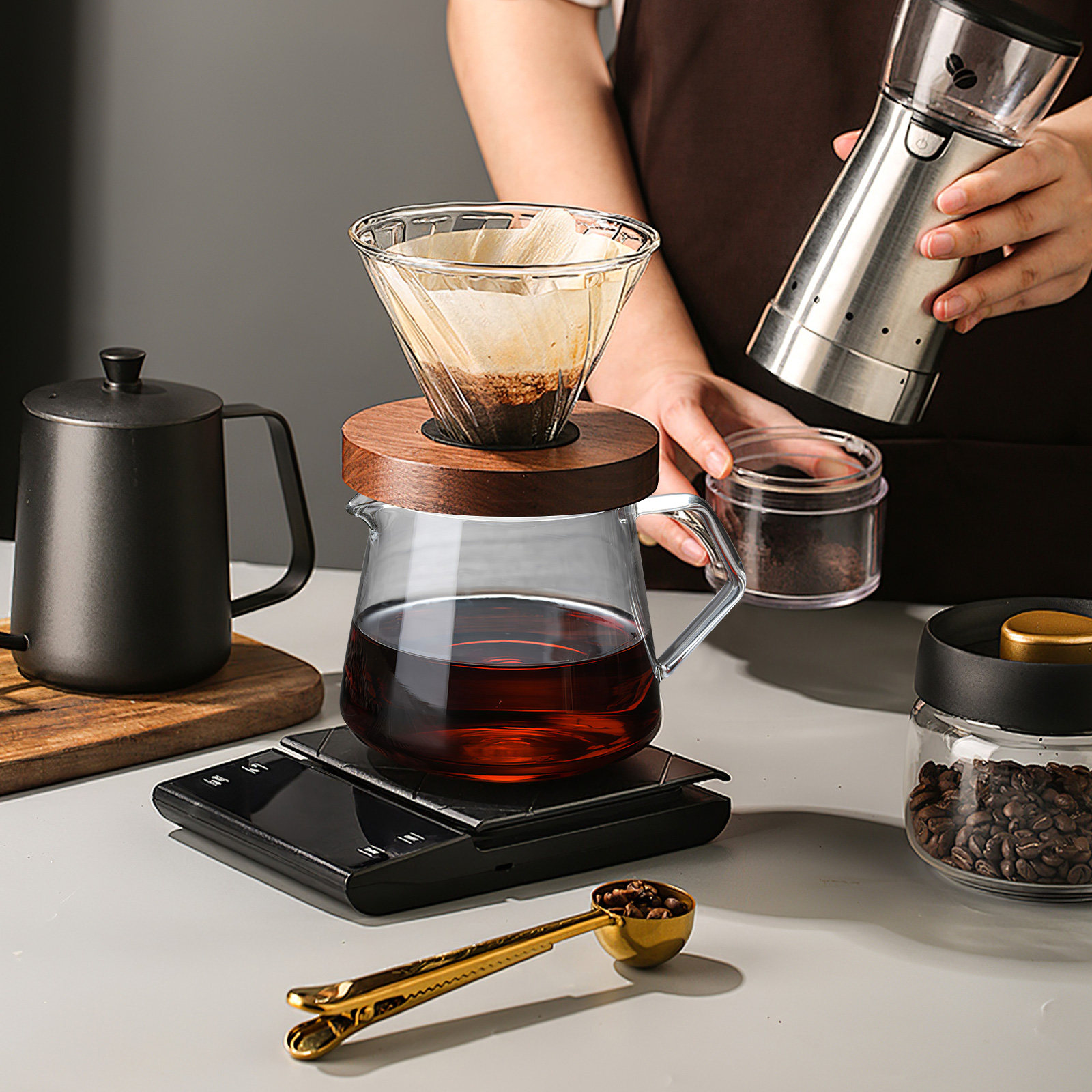 กาต้มน้ำแก้วใส 650 มล. 1 ชิ้น  - Tea And Coffee Kettle บทวิจารณ์และราคา