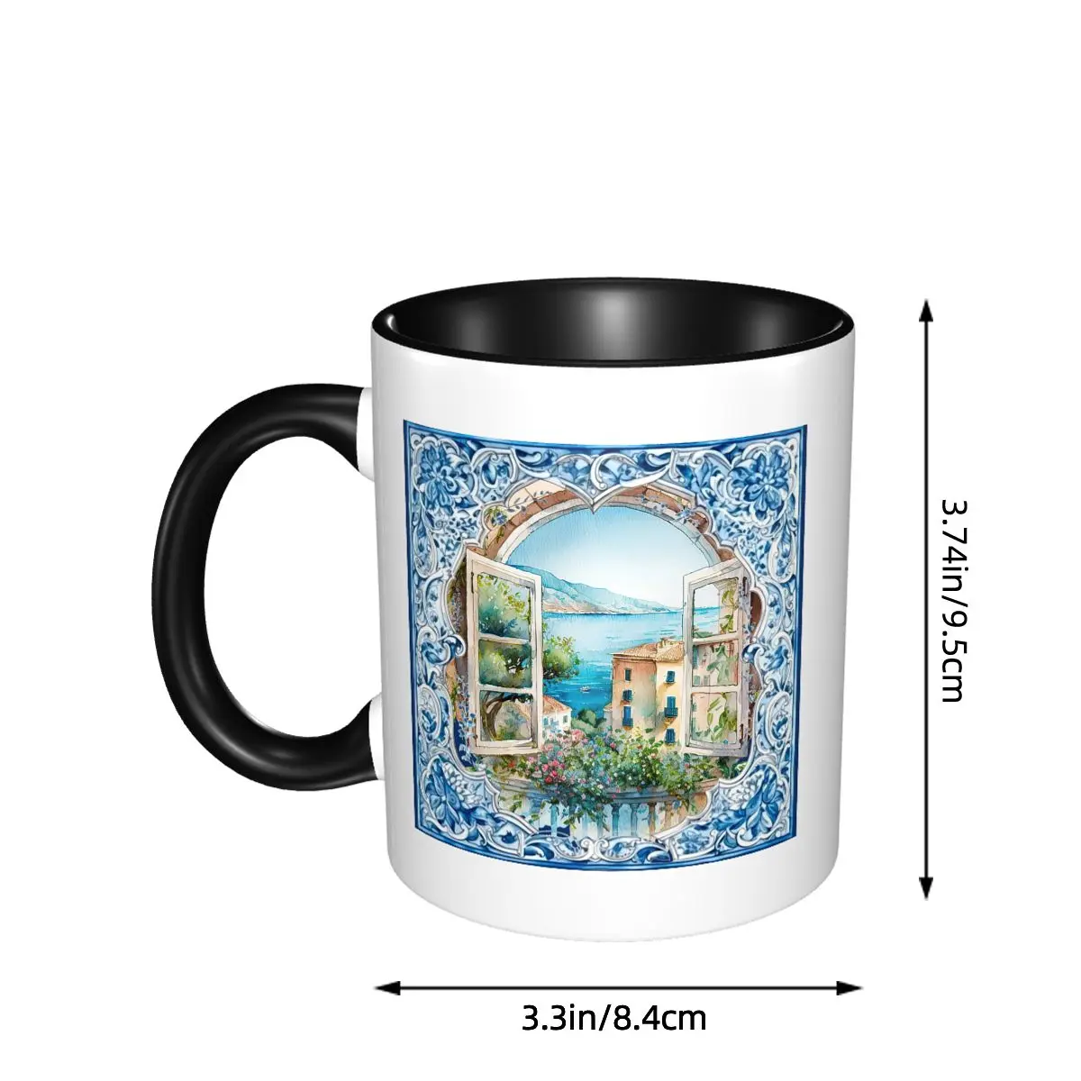 แก้วเซรามิคลายโมเสกเมดิเตอร์เร - Lemon Tea Coffee บทวิจารณ์และราคา