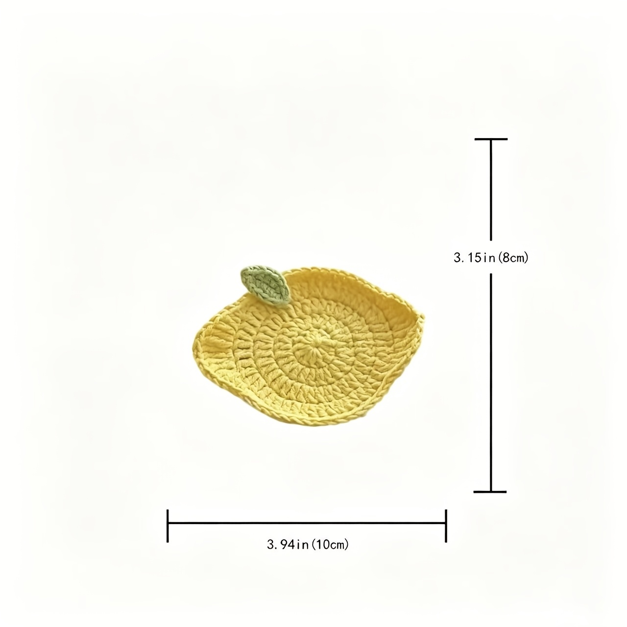 แผ่นรองแก้วโครเชต์ลายเลมอน งาน - Lemon Tea Coffee บทวิจารณ์และราคา