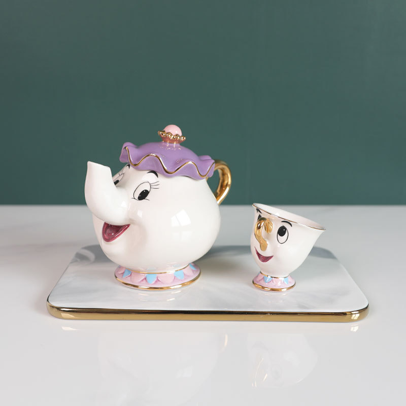 กาน้ำชาการ์ตูนโฉมงามกับเจ้าชาย - Coffee Tea Flask บทวิจารณ์และราคา