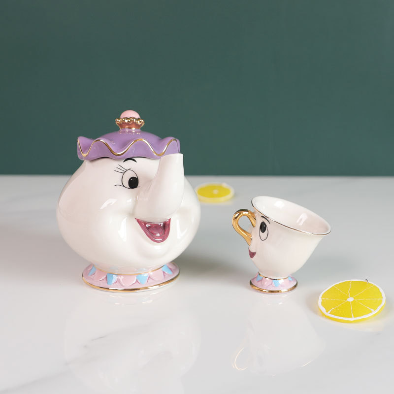 กาน้ำชาการ์ตูนโฉมงามกับเจ้าชาย - Coffee Tea Flask บทวิจารณ์และราคา