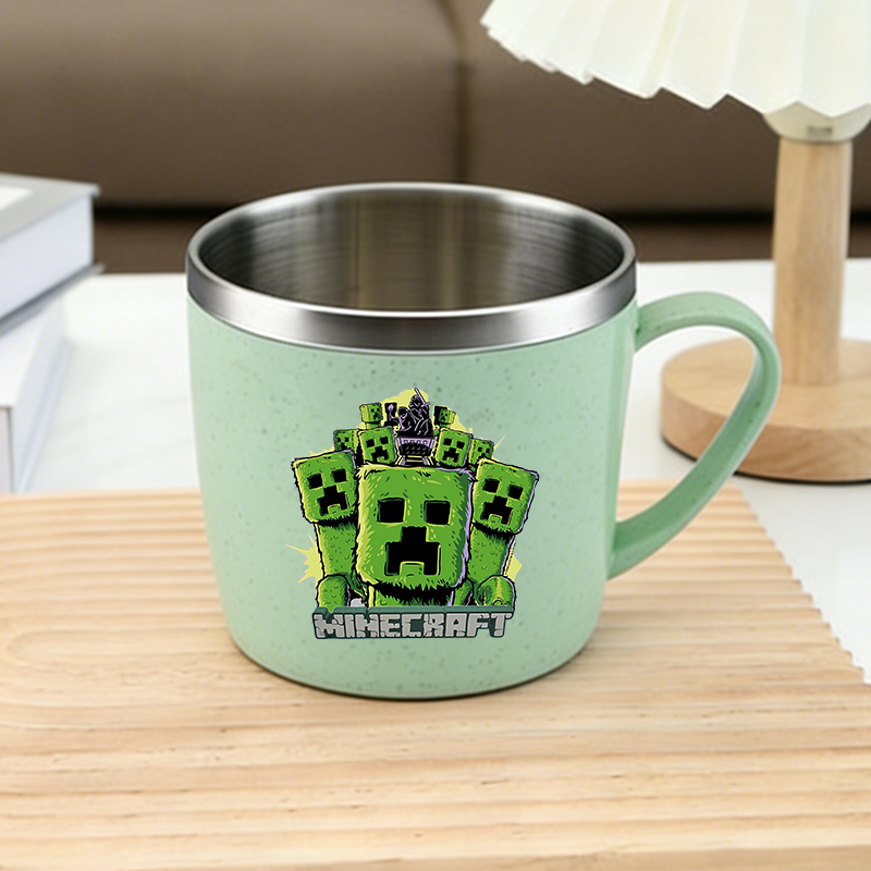 แก้วน้ำสแตนเลสลายมайнคราฟท์ แก - Coffee Y Tea บทวิจารณ์และราคา