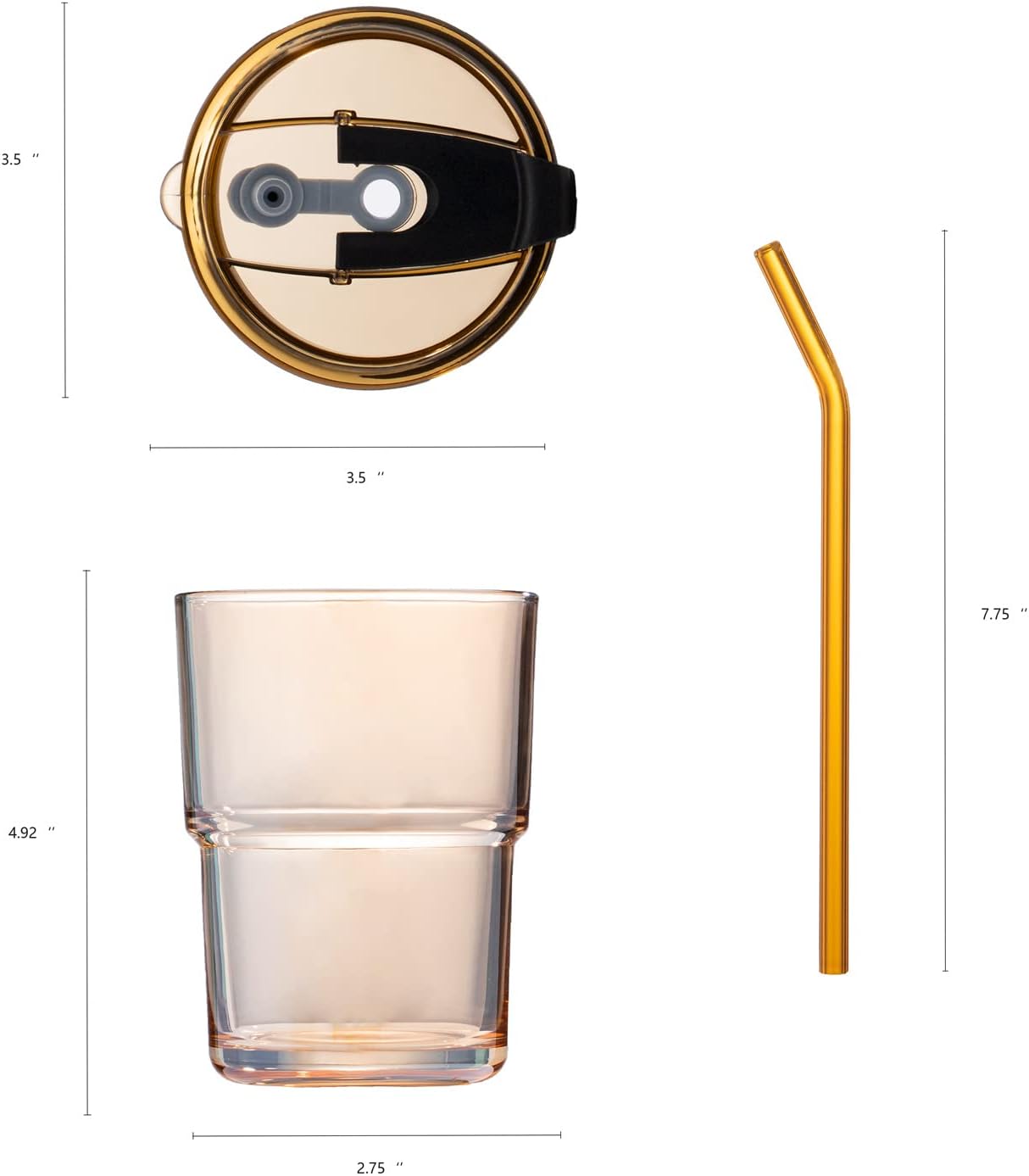 แก้วน้ำทรงกระบอกขนาด 13 ออนซ์/ - Coffee Tea Tumbler บทวิจารณ์และราคา
