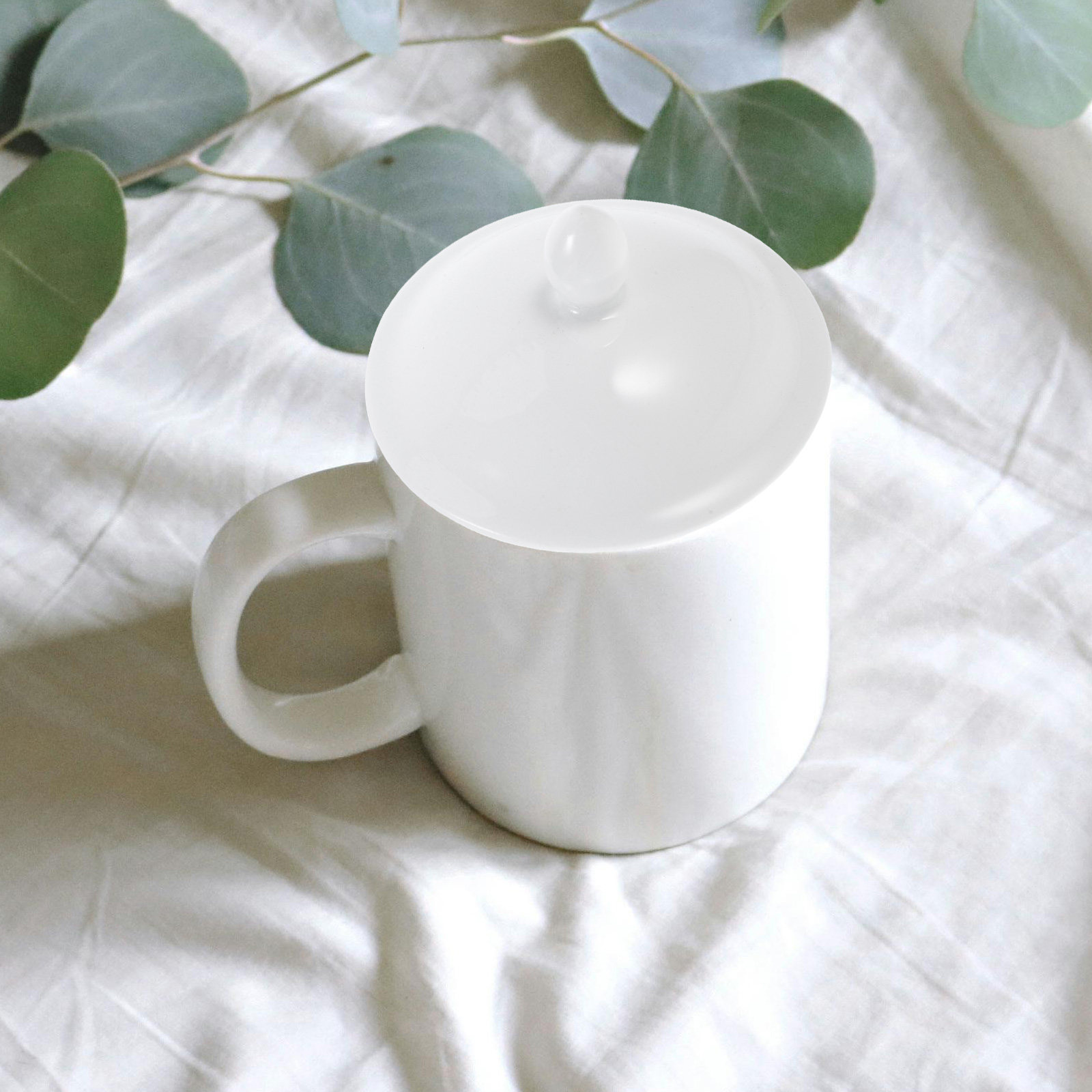 ฝาปิดแก้วเซรามิกทรงกลมแบบสากล  - Coffee Tea Replacement บทวิจารณ์และราคา