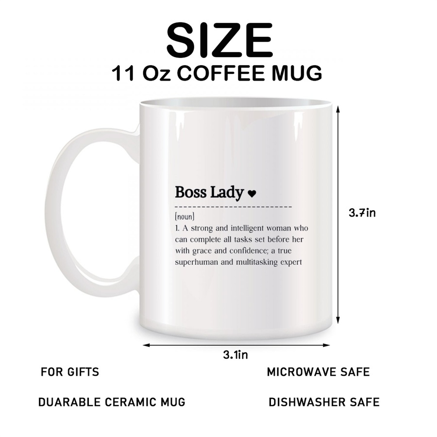 แก้วมัค Boss Lady สำหรับเป็นขอ - Coffee Tea Like บทวิจารณ์และราคา