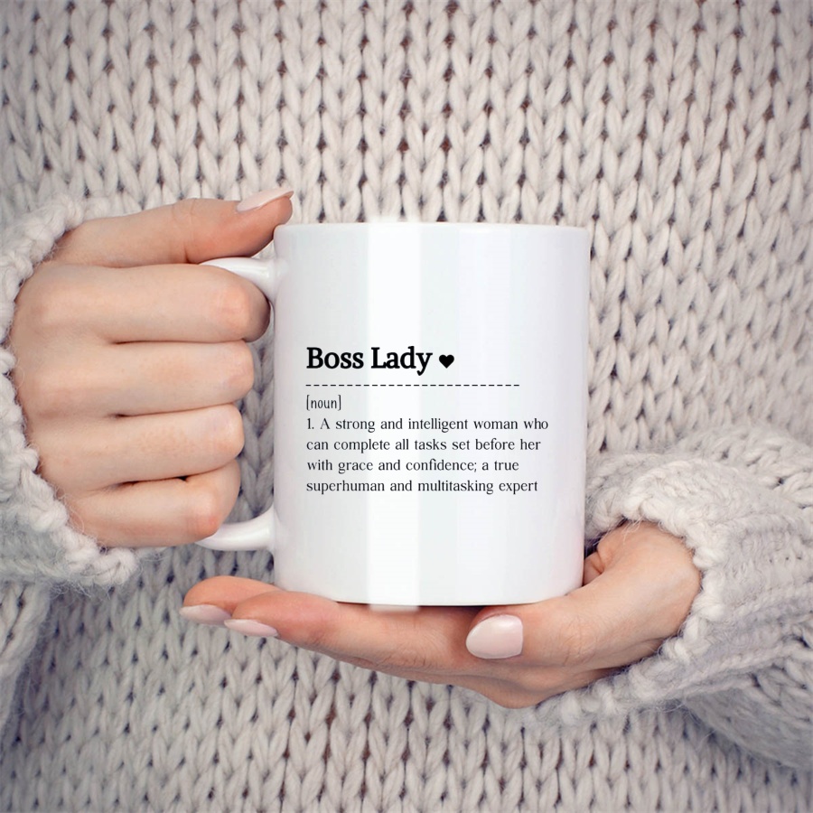 แก้วมัค Boss Lady สำหรับเป็นขอ - Coffee Tea Like บทวิจารณ์และราคา