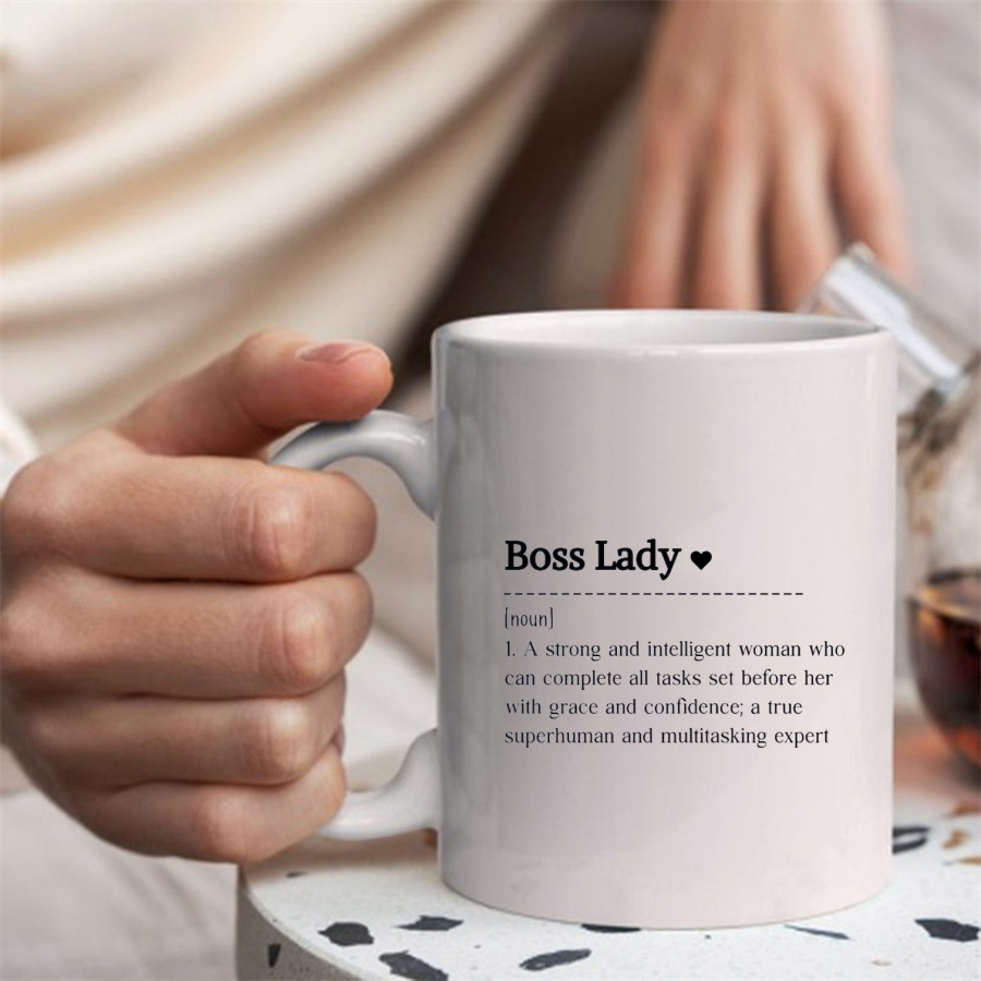 แก้วมัค Boss Lady สำหรับเป็นขอ - Coffee Tea Like บทวิจารณ์และราคา