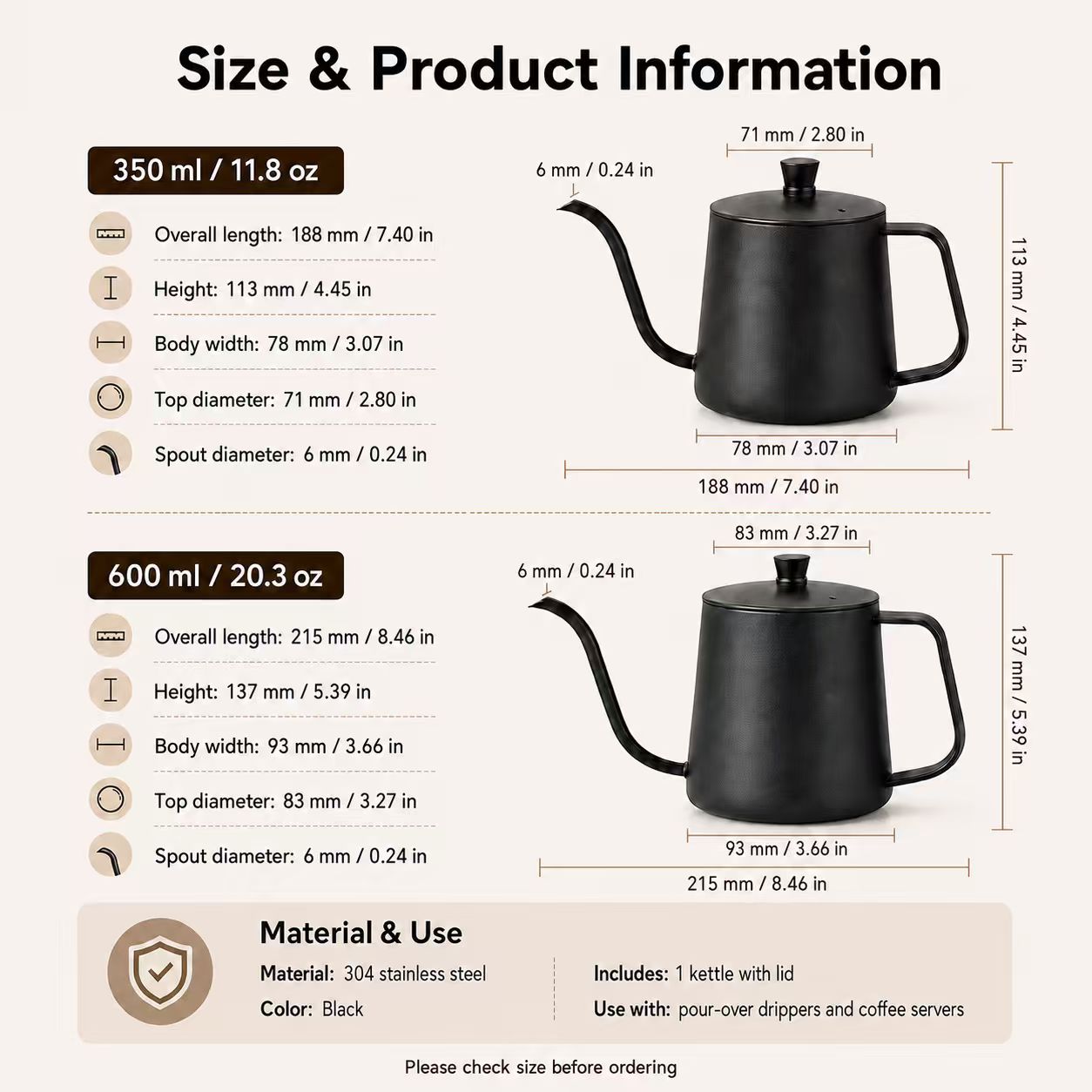 หม้อต้มกาแฟสแตนเลส 304, หม้อต้ - Tea And Coffee Kettle บทวิจารณ์และราคา