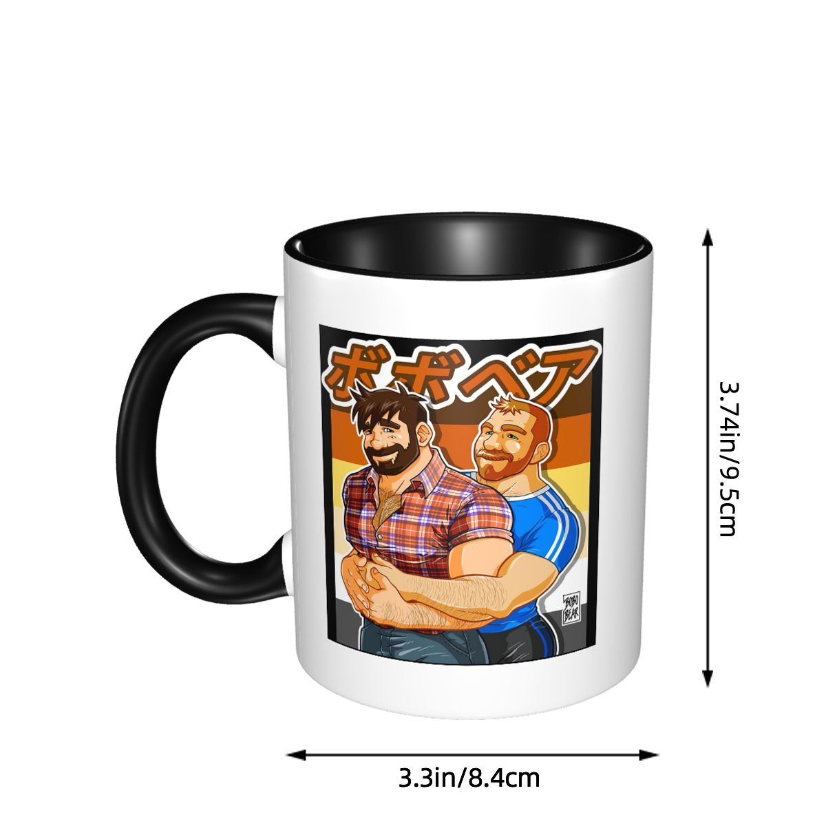 แก้วเซรามิกลายหมีโบโบ้ ของขวัญ - Coffee Tea Like บทวิจารณ์และราคา
