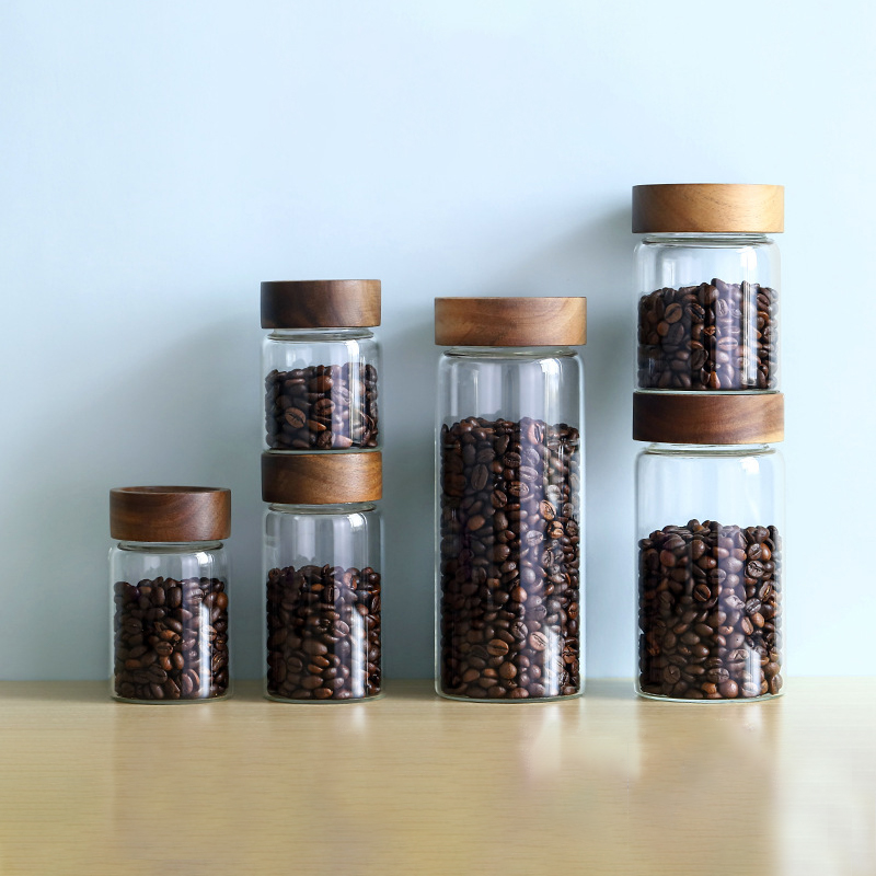 ภาชนะเก็บเมล็ดกาแฟแบบหลอดแก้วพ - Coffee Tea Tumbler บทวิจารณ์และราคา