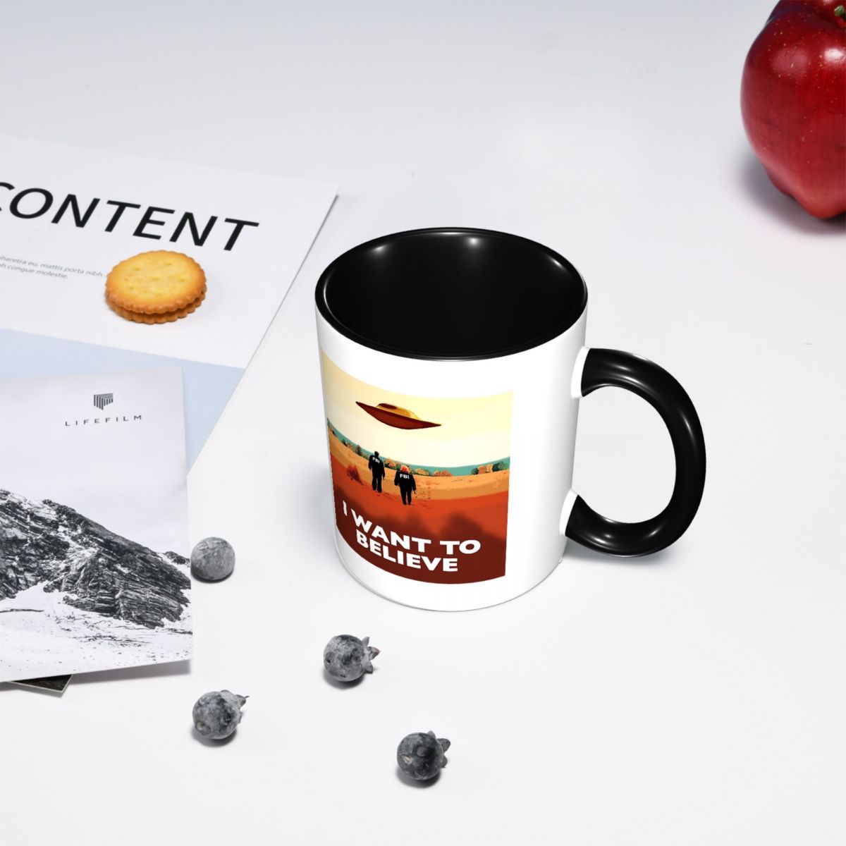แก้วเซรามิคตลกๆ ลาย FBI X File - Coffee X Tea บทวิจารณ์และราคา