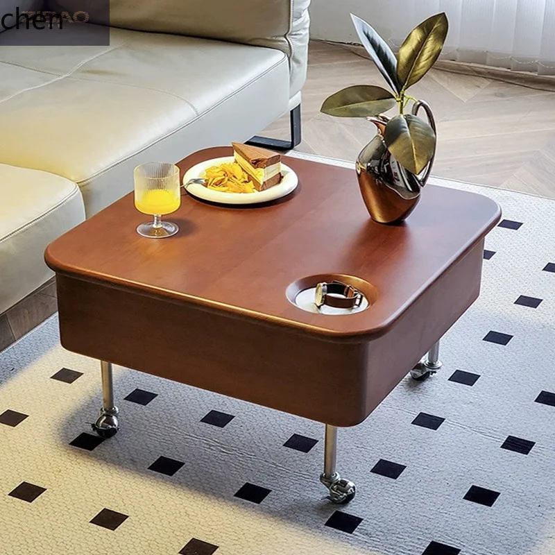 โต๊ะกาแฟไม้จริงยกได้ รุ่น b11- - Coffee & Tea Difabis บทวิจารณ์และราคา