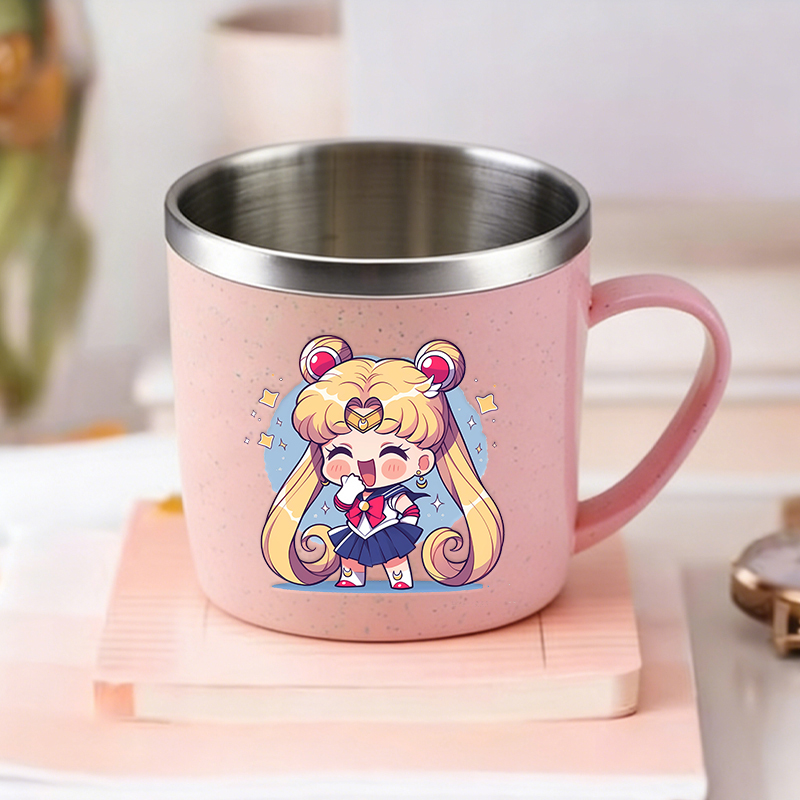แก้วนมลายการ์ตูนเซเลอร์มูนสำหร - Coffee Y Tea บทวิจารณ์และราคา