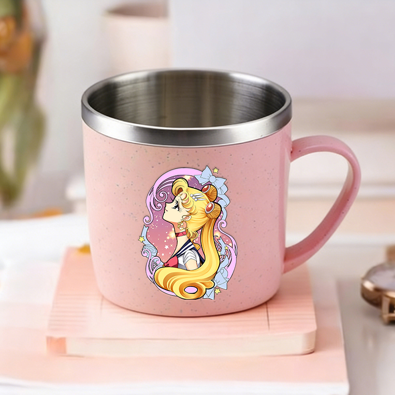 แก้วนมลายการ์ตูนเซเลอร์มูนสำหร - Coffee Y Tea บทวิจารณ์และราคา