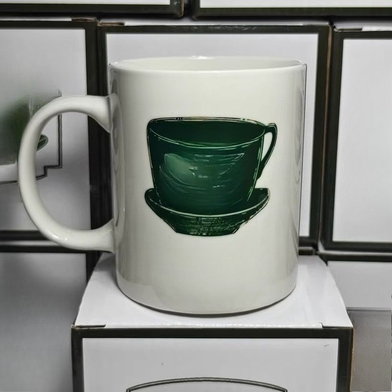 ชุดกาแฟเซรามิกสไตล์วินเทจยุคกล - Coffee Tea Green บทวิจารณ์และราคา